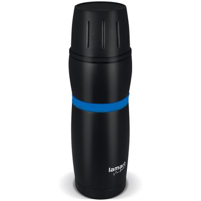 Lamart LT4053 Termoska CUP 480 ml, černo-modrá