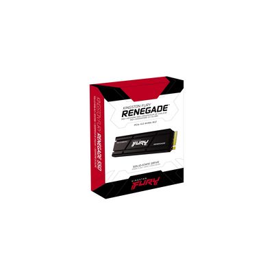 Kingston SSD Fury Renegade 1TB NVMe, Heatsink