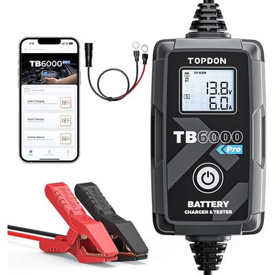 TOPDON nabíječka a tester autobaterie TB6000Pro