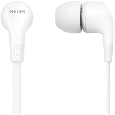 PHILIPS TAE1105 Sluchátka s mikrofonem, bílá