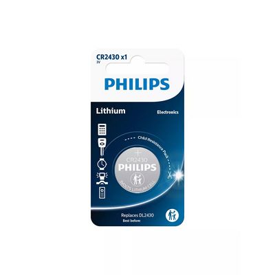 PHILIPS CR2430/00B Minicells Baterie, Lithium