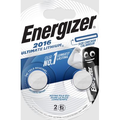 Energizer Ultimate Lithium - CR2016 2pack