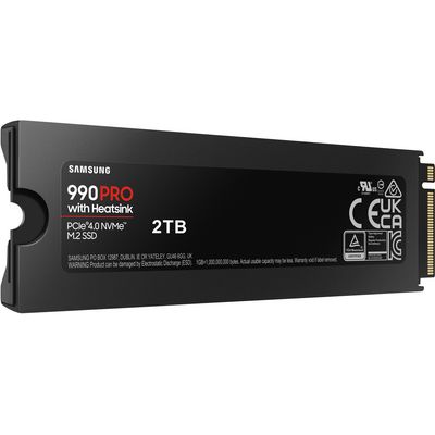 Samsung 990 PRO 2TB NVMe Heatsink