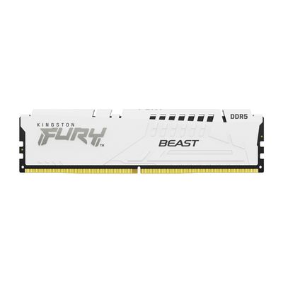 Kingston Fury Beast White DIMM DDR5 64GB 6000MHz, AMD EXPO, bílá (Kit 2x 32GB)