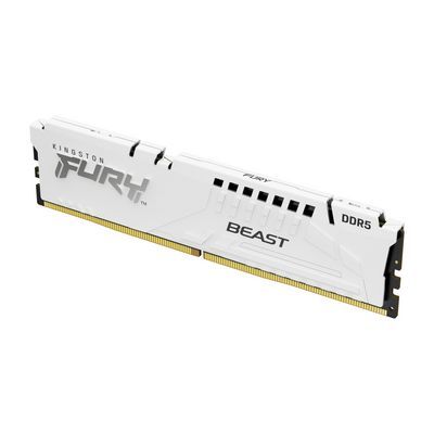 Kingston Fury Beast White DIMM DDR5 64GB 6000MHz, AMD EXPO, bílá (Kit 2x 32GB)