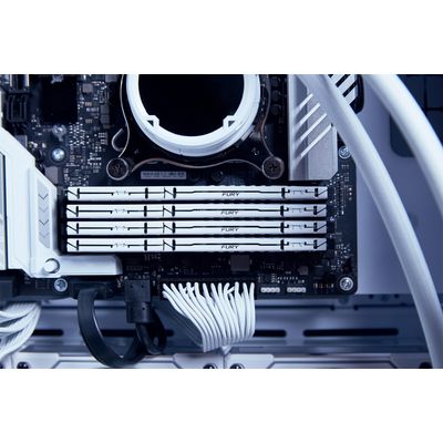 Kingston Fury Beast White DIMM DDR5 64GB 6000MHz, AMD EXPO, bílá (Kit 2x 32GB)