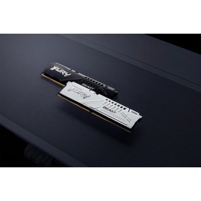 Kingston Fury Beast White DIMM DDR5 64GB 6000MHz, AMD EXPO, bílá (Kit 2x 32GB)