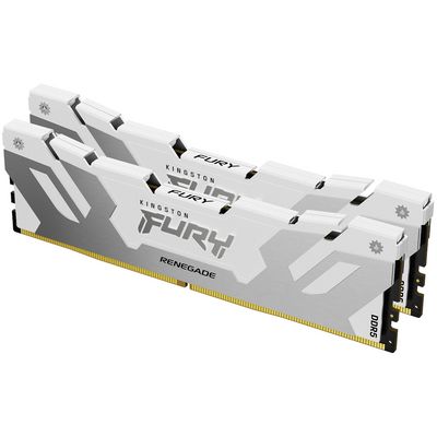 Kingston Fury Renegade White DIMM DDR5 64GB 6000MHz, XMP, bílá (Kit 2x 32GB)