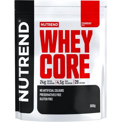 Nutrend WHEY CORE 900 g, jahoda