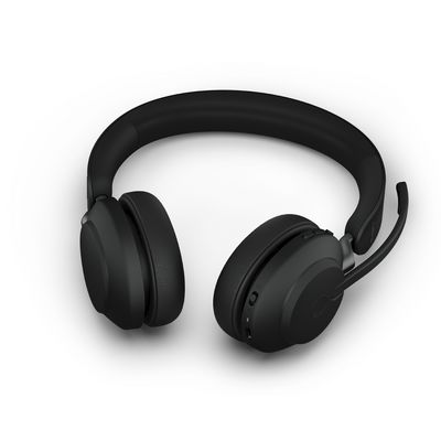 Jabra Evolve2 65, Stereo, USB-A, Bluetooth, Microsoft certifikace, černá