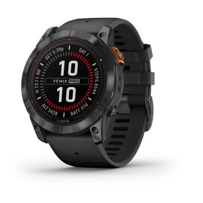 Garmin fenix7X PRO Solar Edition/ Gray / Black Band