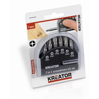 Kreator KRT064200 - Sada bitů 7 ks PH