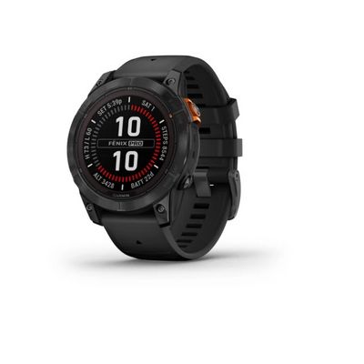 Garmin fenix7 Pro – Solar Edition, Gray / Black Band