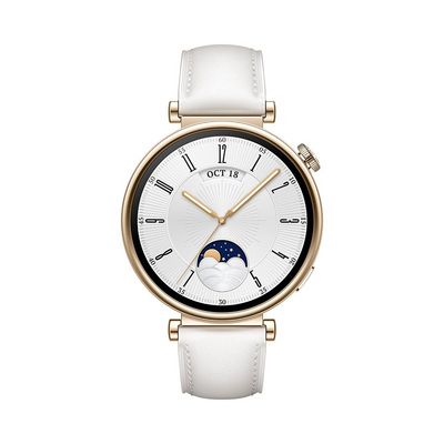 Huawei Watch GT4 41 mm bílá kůže