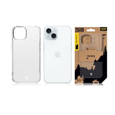 Tactical TPU Plyo Kryt pro Apple iPhone 15 Transparent