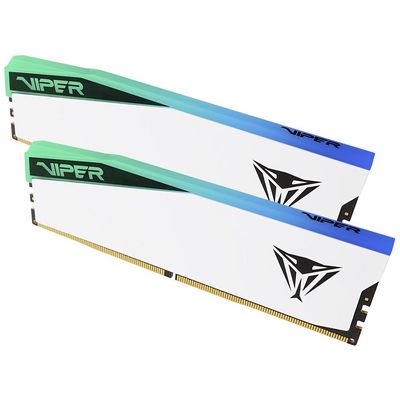 PATRIOT VIPER ELITE 5 WHITE RGB 32GB DDR5 6200MHz / DIMM / CL42 / Kit 2x 16GB