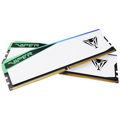 PATRIOT VIPER ELITE 5 WHITE RGB 32GB DDR5 6200MHz / DIMM / CL42 / Kit 2x 16GB