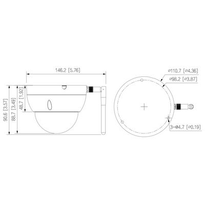 DAHUA IP kamera IPC-HDBW1230DE-SW