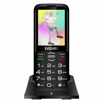 EVOLVEO EasyPhone FS černá barva