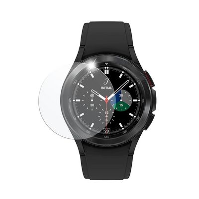 Ochranné tvrzené sklo FIXED pro smartwatch Samsung Galaxy Watch4 Classic 42mm, 2ks v balení, čiré - rozbalené / použité