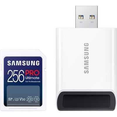 Samsung SDXC 256GB PRO Ultimate + USB adaptér