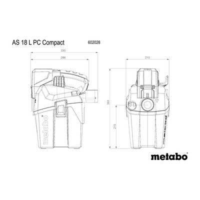 Metabo AS 18 L PC COMPACT (602028850)