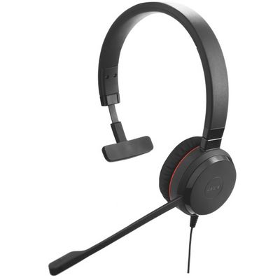 Jabra Evolve 20/Mono/USB/Drát/MS/Černá