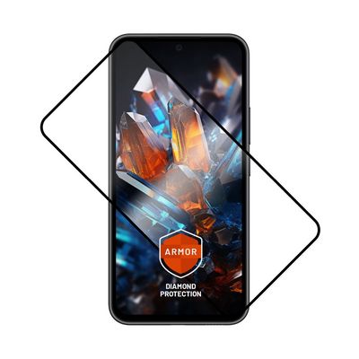 Prémiové ochranné tvrzené sklo FIXED Armor s aplikátorem pro Samsung Galaxy A54 5G, černé