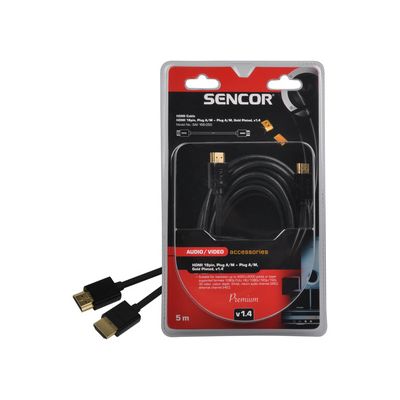 Sencor SAV 166-050 HDMI M-M 5m v1.4 P