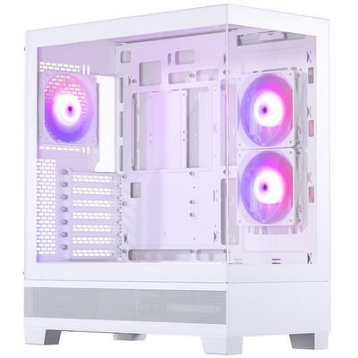 Phanteks XT View Tempered Glass Windows, D-RGB, bílá