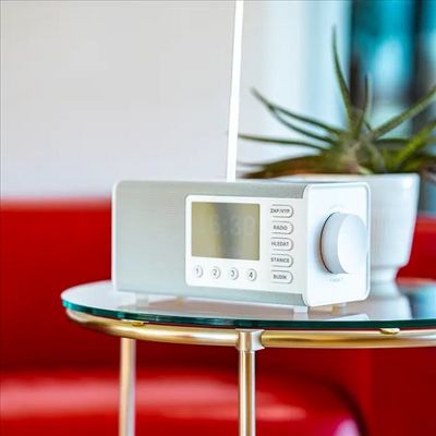 Hama digitální rádio DR1000, FM/DAB/DAB+, bílé