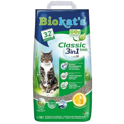 Biokats Classic Fresh 10l stelivo pro kočky