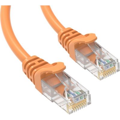 Conexpro patch kabel UTP, CAT6, 0.5m, oranžový