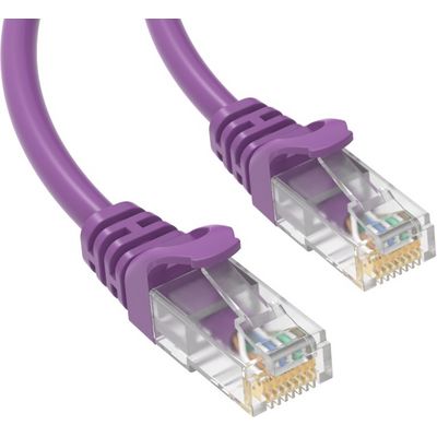 Conexpro patch kabel UTP, CAT6, 2m, fialový