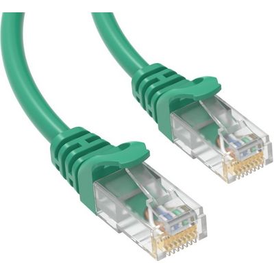 Conexpro patch kabel UTP, CAT5e, 5m, zelený