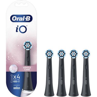 Oral-B iO Gentle Care Black Náhradní hlavice, 4 ks