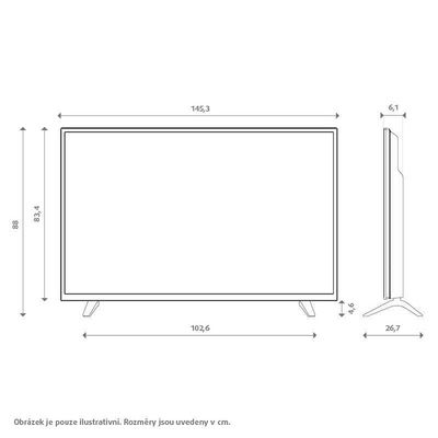 65 Samsung UE65DU7172 (2024)