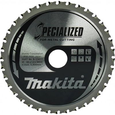 Makita kotouč pilový ocel SPECIALIZED 185x1.9x30mm 36Z (B-33417)