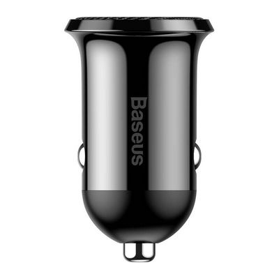 Autonabíječka Baseus Grain Pro 2x USB 4.8A (černá)