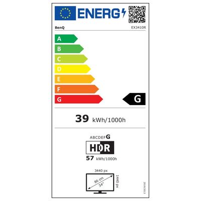 BENQ Mobiuz 34 LED EX3410R - rozbalené / použité