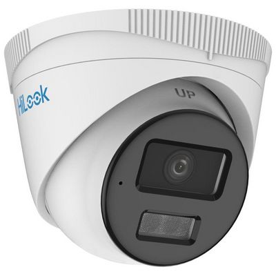 HiLook Powered by HIKVISION IP kamera IPC-T249HA-LU/ Turret/ 4Mpix/ 2.8mm/ Smart Hybrid Light/ ColorVu/ MD 2.0/ H.265+/ IP67/ LED