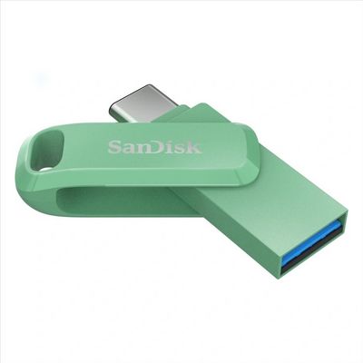 SanDisk Ultra Dual Go 256GB USB-C zelený