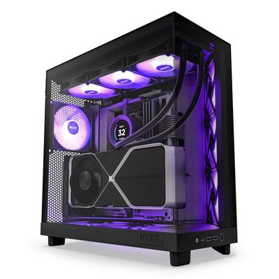 NZXT H6 Flow RGB, černá