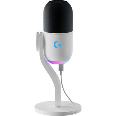 Logitech Yeti GX Dynamic RGB Gaming Mic with LIGHTSYNC - WHITE