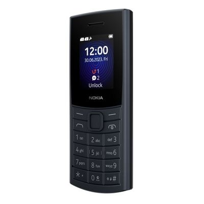 Nokia 110 4G Dual SIM, 2023, modrý - rozbalené / použité