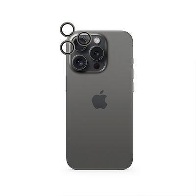 Epico Aluminium Lens Protector for Apple iPhone 16 Pro/16 Pro Max - černá