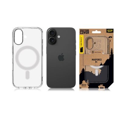 Tactical MagForce Kryt pro Apple iPhone 16 Transparent