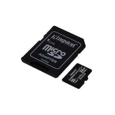 Kingston microSDHC 32GB Canvas Select Plus A1 C10 Card (rychlost až 100 MB/s) + SD adaptér