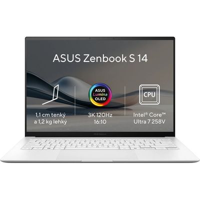 ASUS Zenbook S 14 OLED UX5406SA-OLED227X Scandinavian White celokovový