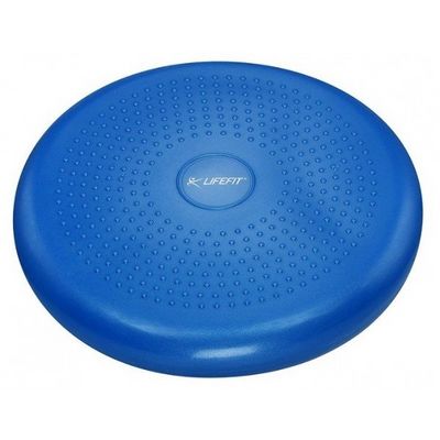 LifeFit Balance Cushion 33cm, modrý